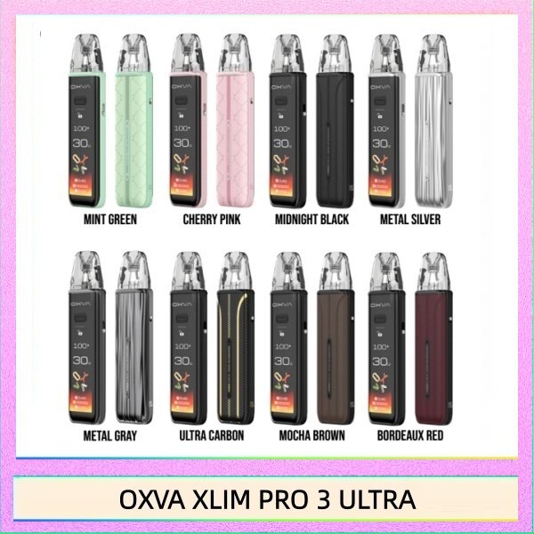 OXVA XLIM PRO 3 ULTRA OXVA XLIM PRO 3 ULTRA 奧創小蠻牛觸屏螢幕電子煙主機空倉